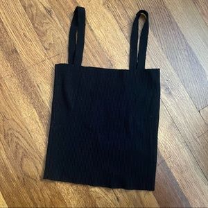 square neck ribbed cami